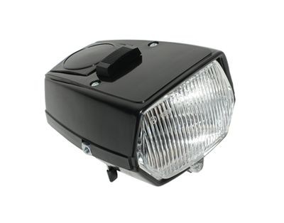 koplamp vierkant zwart + schakelaar o.a. Maxi